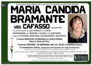 Scopri di più sull'articolo BRAMANTE MARIA CANDIDA