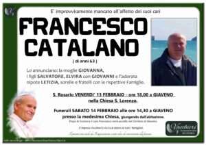 Scopri di più sull'articolo CATALANO FRANCESCO