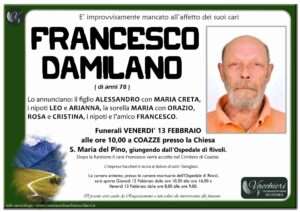 Scopri di più sull'articolo DAMILANO FRANCESCO