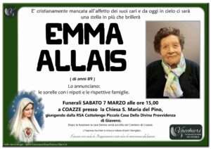 Scopri di più sull'articolo ALLAIS EMMA