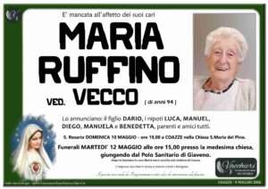 Scopri di più sull'articolo RUFFINO MARIA