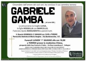 Scopri di più sull'articolo GAMBA GABRIELE