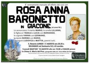 Scopri di più sull'articolo BARONETTO ROSA ANNA