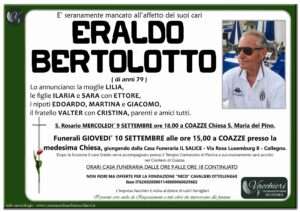 Scopri di più sull'articolo BERTOLOTTO ERALDO